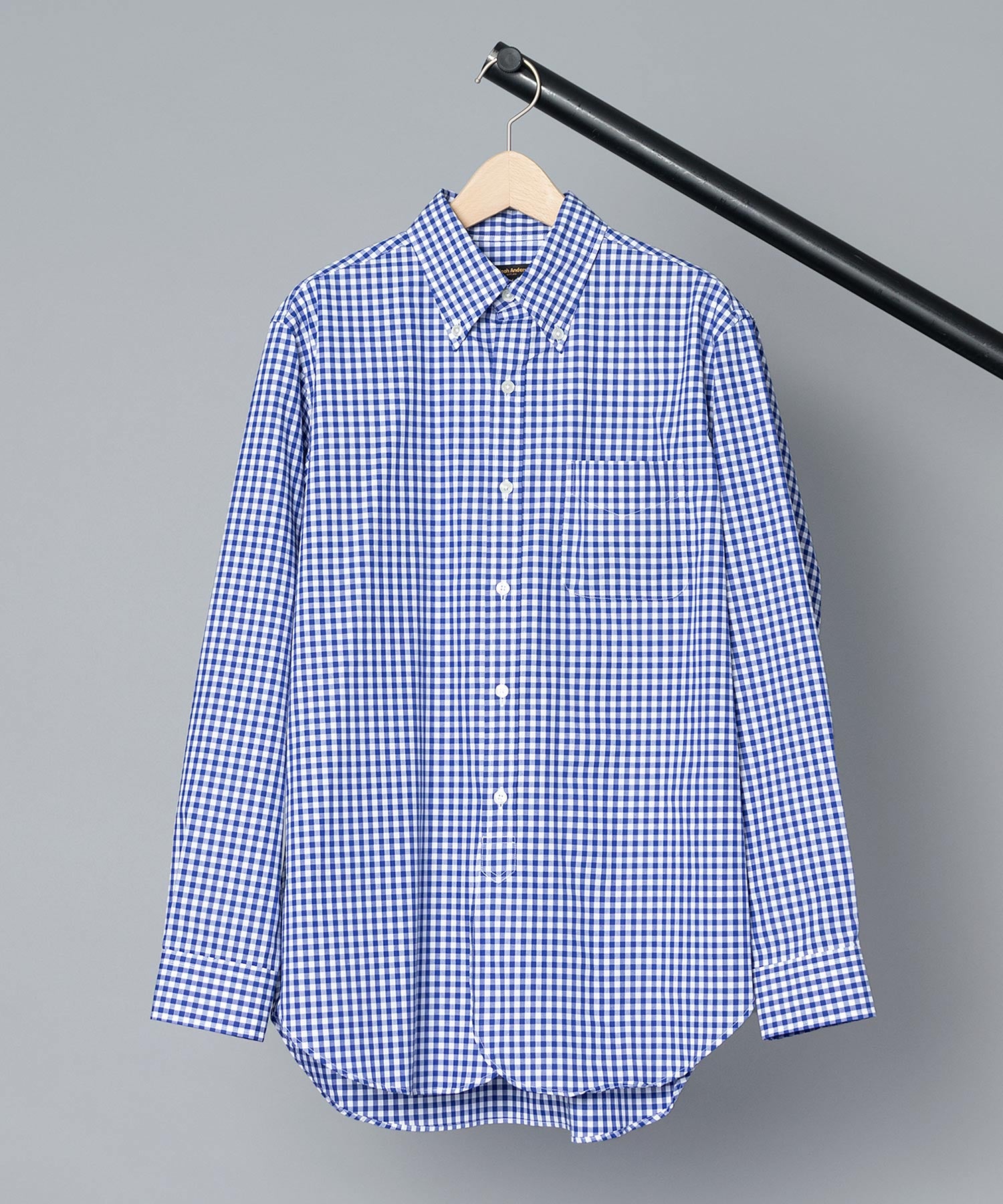 Kinloch Anderson＞ POLO COLLAR SHIRTS YARN DYED ポロ カラー シャツ