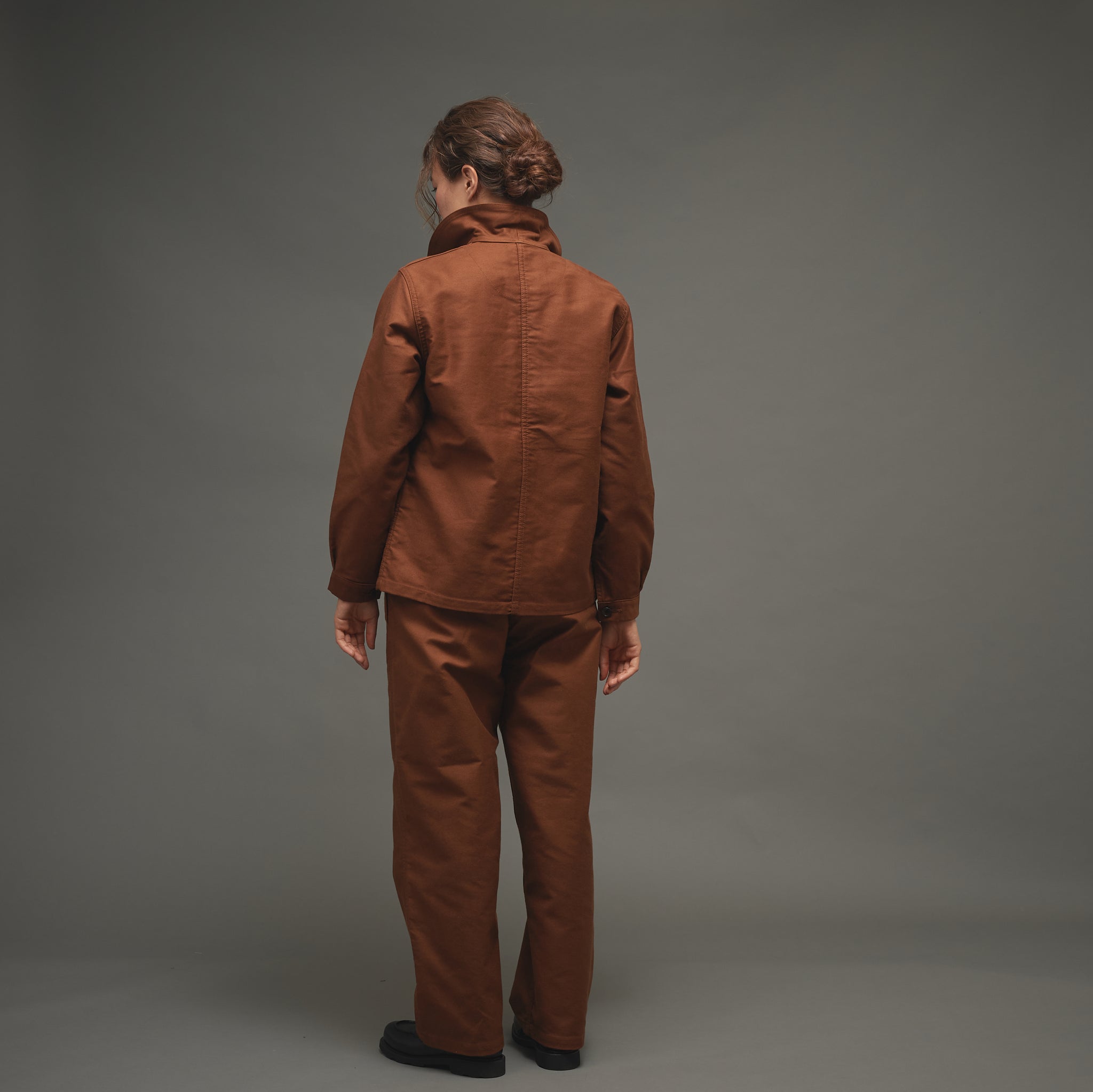 Le Sans Pareil ＞COTTON MOLESKIN TRADITIONAL COVERALL femme