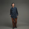 ＜Le Sans Pareil＞COTTON TWILL BAND COLLAR SHIRTS コットンツイルバンドカラーシャツ