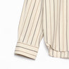 ＜Atelier Mont Kemmel＞ REGULAR COLLAR SHIRT (BEIGE STRIPE) レギュラーカラーシャツ (ベージュ ストライプ)