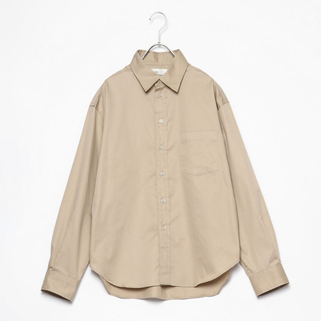 Atelier Mont Kemmel＞ REGULAR COLLAR SHIRT (BEIGE) レギュラー