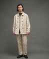 ＜Le sans Pareil ＞COTTON MOLESKIN TRADITIONAL DOUBLE COVERALL homme コットンモールスキントラディショナルダブルカバーオールオム