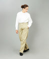 ＜ Le Sans Pareil ＞ M-52 COTTON FRENCH DRILL WORK TROUSERS femme  コットン フレンチ ドリル ワーク トラウザー ファム