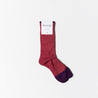 ＜The Role design＞ BI COLOR RIB SOCKS WOMEN