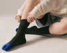 ＜The Role design＞ BI COLOR RIB SOCKS WOMEN