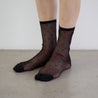 ＜The Role design＞MINI HEART LACER SOCKS WOMENS