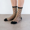 ＜The Role design＞MINI HEART LACER SOCKS WOMENS