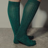 ＜The Role design＞GLITTER HI RIB SOCKS WOMENS