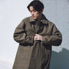 ＜Atelier Mont Kemmel アトリエモンケメル＞ SOUTIEN COLOR COAT ステンカラーコート