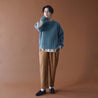 ＜Atelier Mont Kemmel アトリエモンケメル＞ ELBOW PATCH KNIT エルボーパッチニット