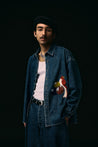 ＜Work of Art Kendai＞ Denim Big Shirt  デニムビッグシャツ