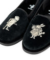 ＜ WAFTCITY ＞ AWL EMB VELVET SHOES  ベルベットシューズ