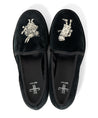 ＜ WAFTCITY ＞ AWL EMB VELVET SHOES  ベルベットシューズ