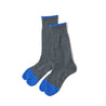 ＜The Role design＞ BI COLOR RIB SOCKS WOMEN